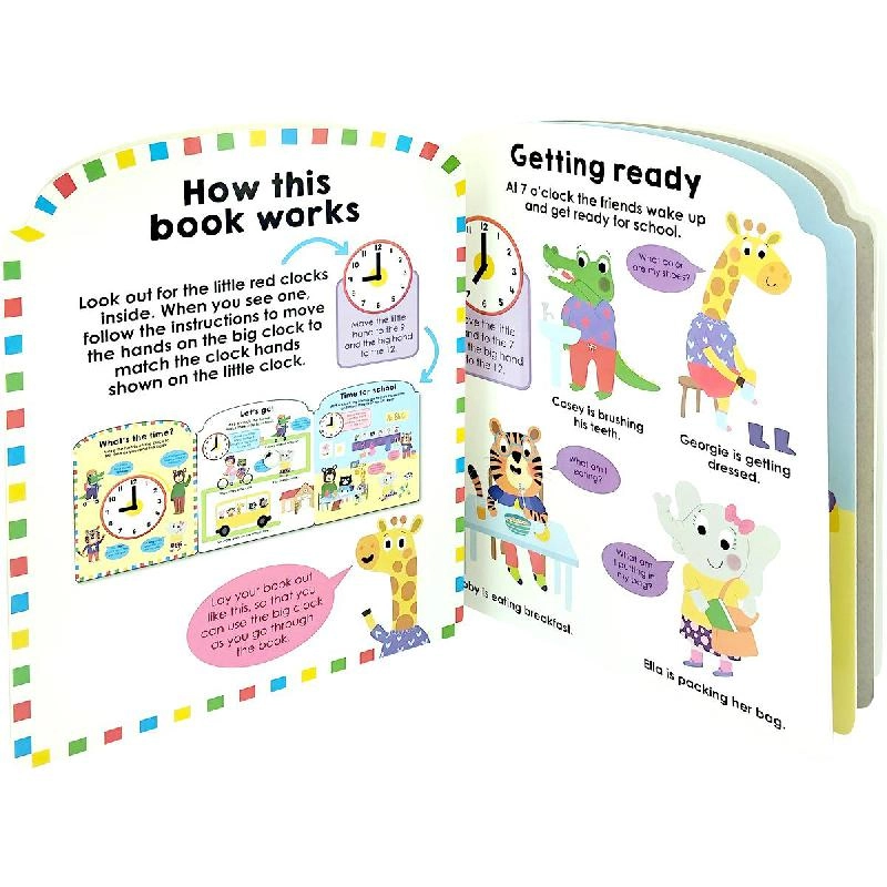 My First Clock Book - Ages 3-5