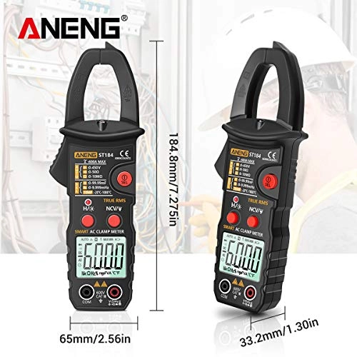 True RMS Digital Multimeter Clamp Meter