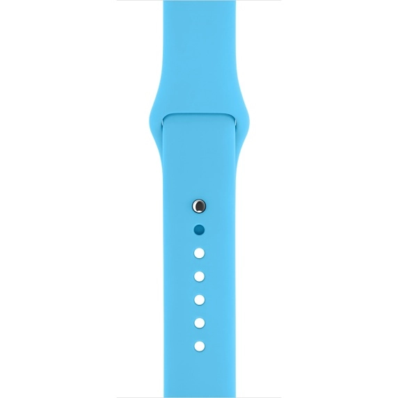 Sport Band for Apple Watch 46mm - Fluoroelastomer Pin-and-tuck Anchor Blue M/L