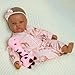 Reborn Baby Doll - 18'' Soft Weighted Cloth Body & Vinyl Limbs African American Ages 3+