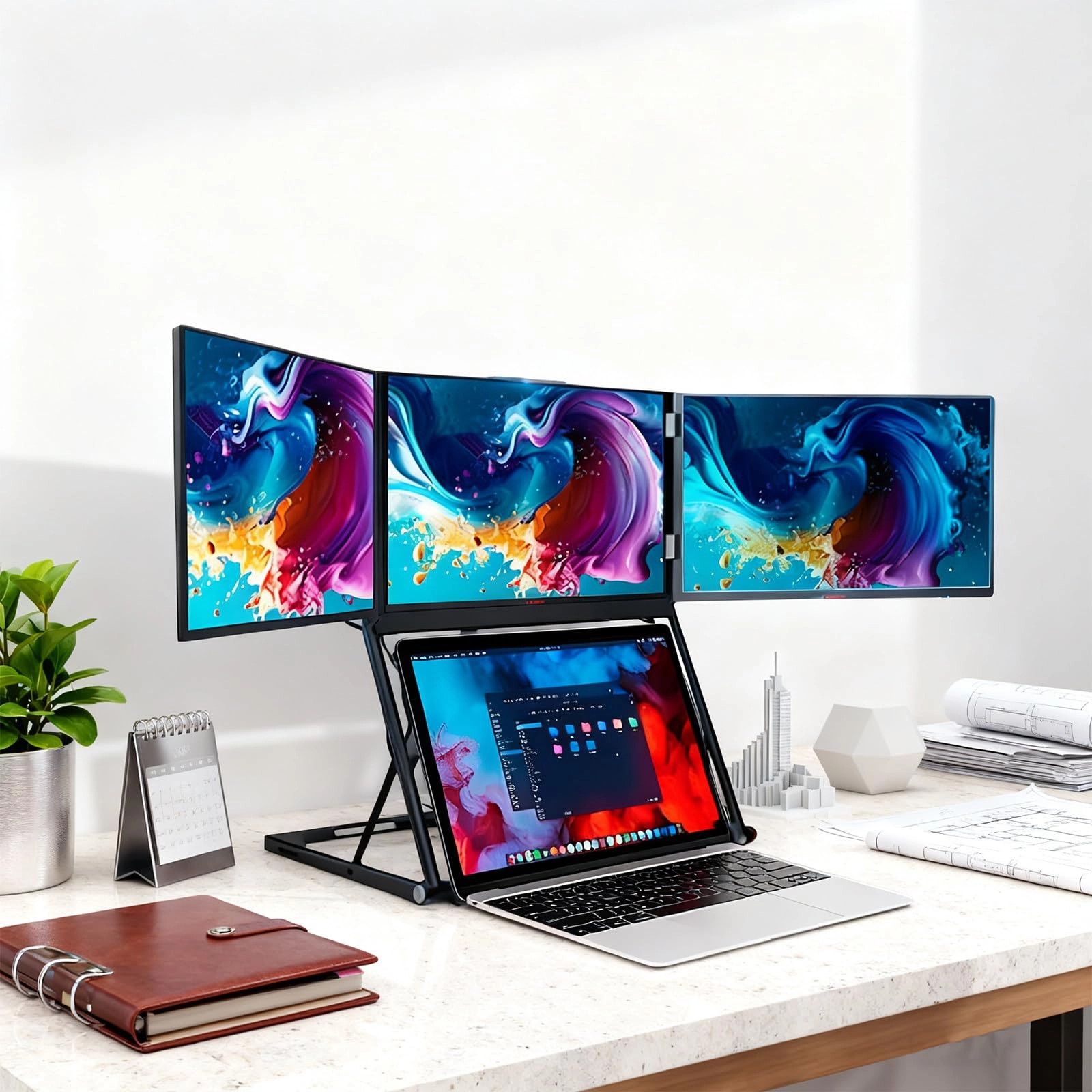 XEEAOFE 15.6" Portable Triple Monitor - o2d34asdd-941373 15.6" 1920x1080