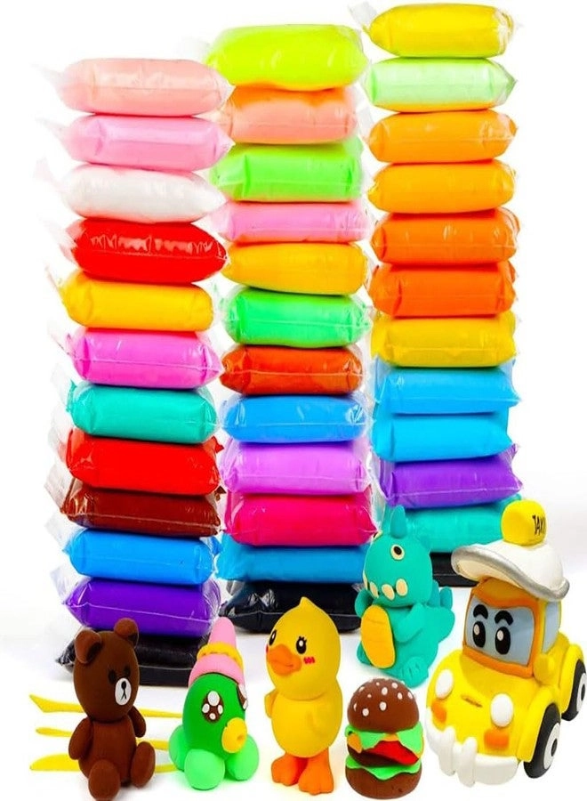 Super Light Air Dry Soft Creative Clay - Water Toner Foaming powder 12 pcs.