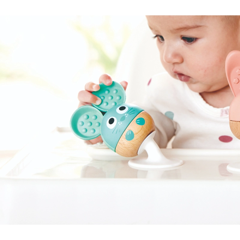 Cheery Critter - Teether Rattle Suction Cup 3 Pcs