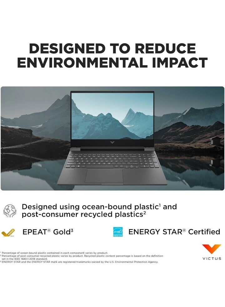 Victus 15 TPN-Q279_598U1AV - 15.6'' Ryzen 5-7535HS 16GB DDR5 512GB PCIe M.2 SSD