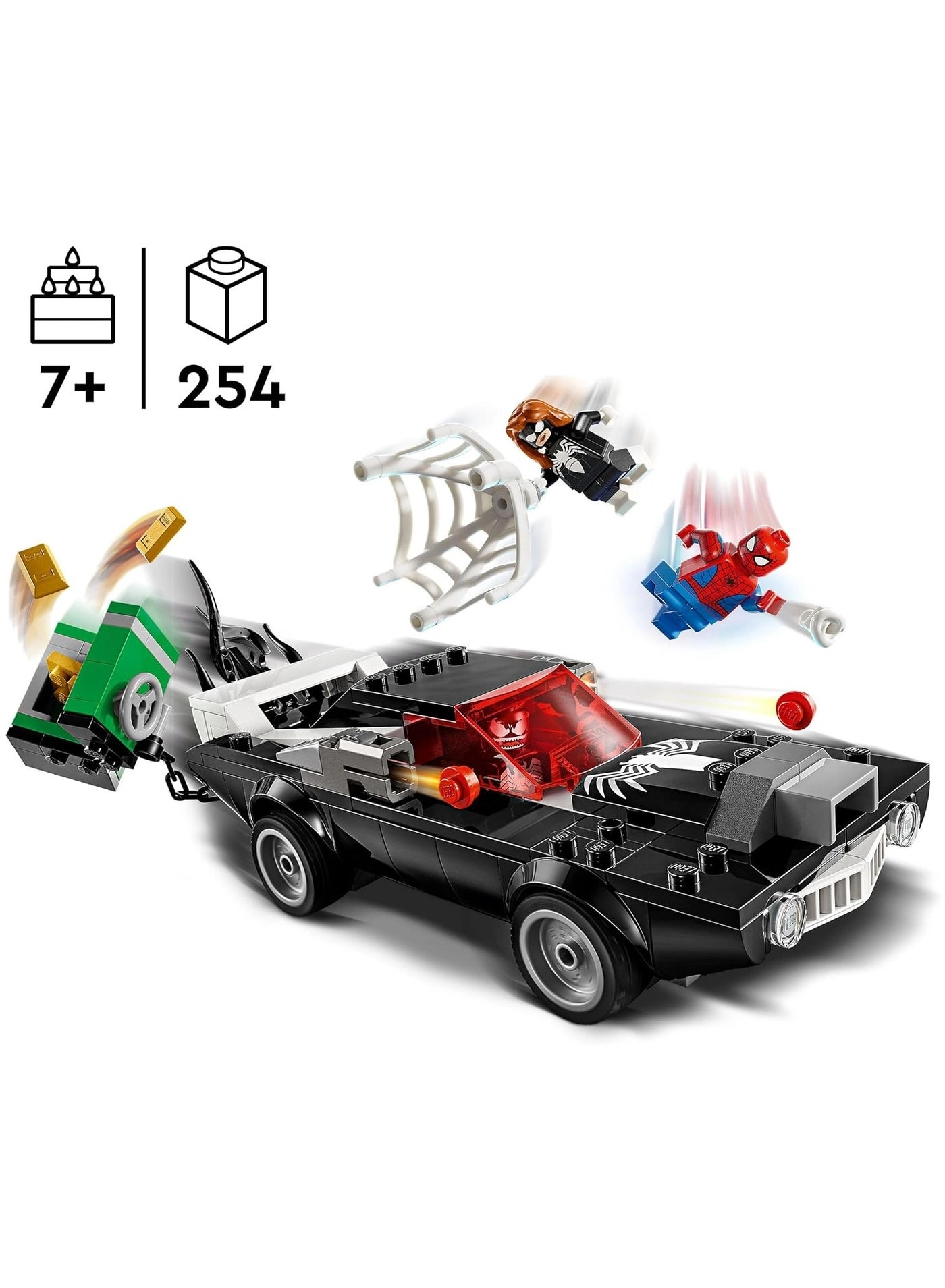 Spider-Man Spider-Man Vs Venom Muscle Car (76309)