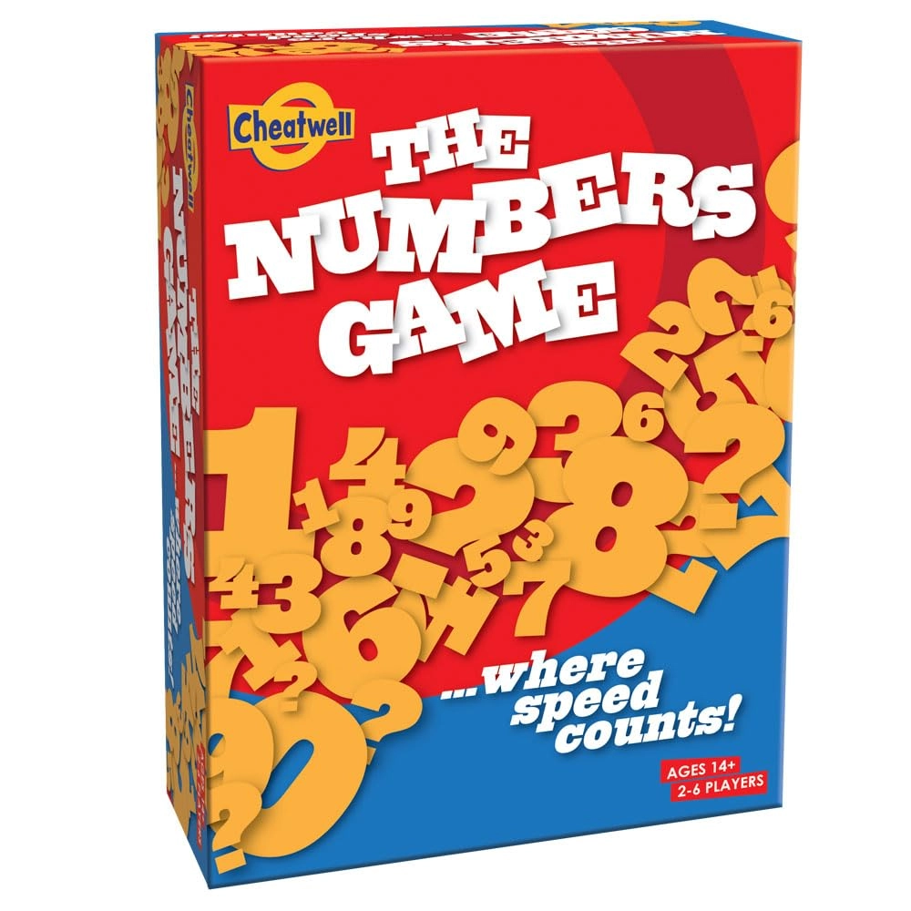 Cheatwell Games The Numbers - The Family Quiz Tickled Pink