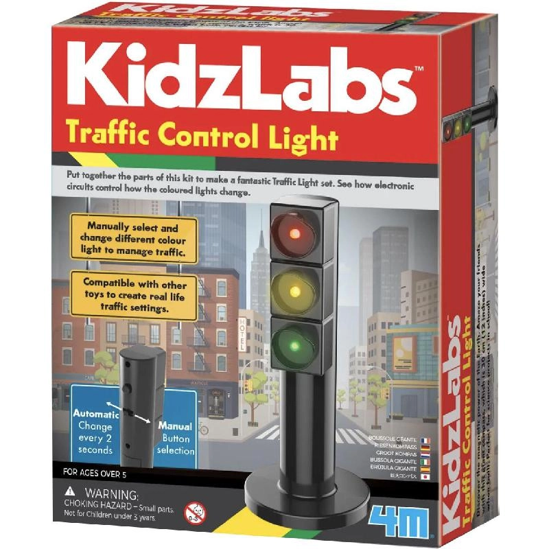 KidzLabs Traffic Light Science Kit Electronics - 5 years+