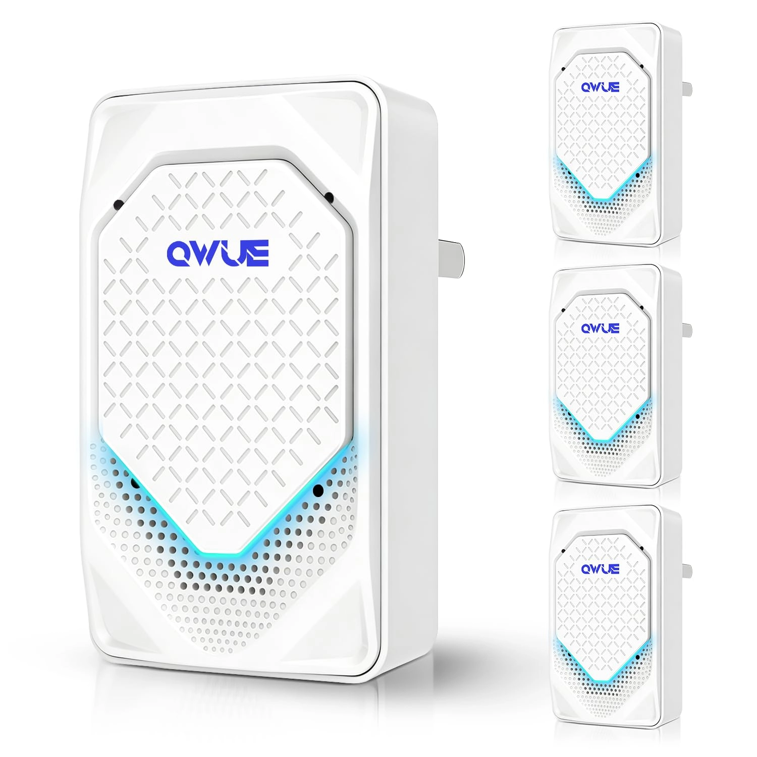 qwue PH01-4 - 4Pack Filter-Free White