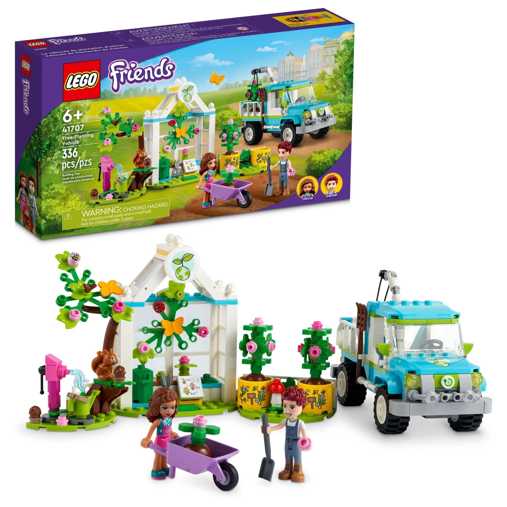 Friends Tree-Planting Vehicle (41707) - Ages 6+ Multicolor