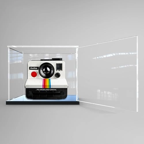 Acrylic Dustproof Display Case - for 21345 Polaroid Camera 20 x 15 x 15 cm