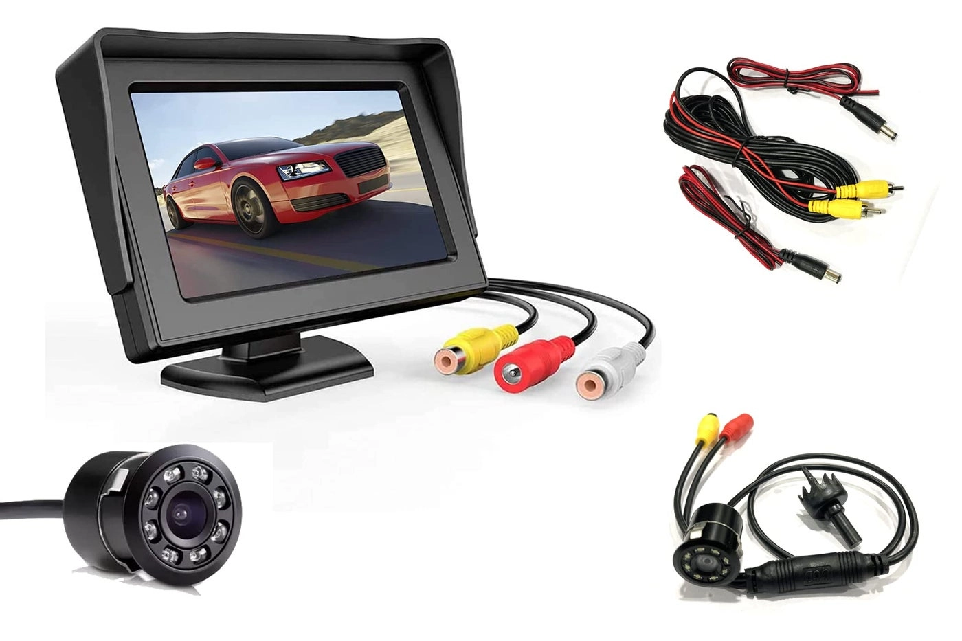 Auto Pearl Reverse Parking Sensor Camera - Night vision 800(RGB)X480