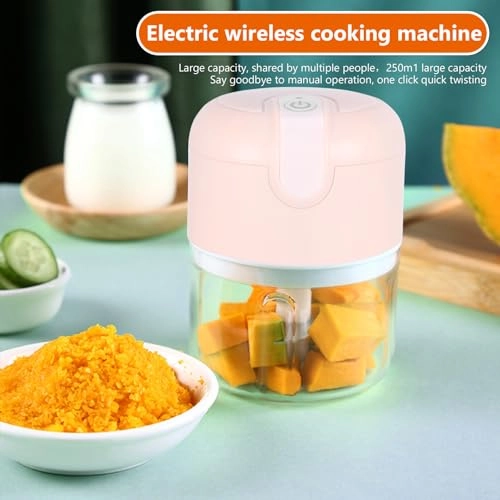 Electric Food Chopper - 250ml USB Charging