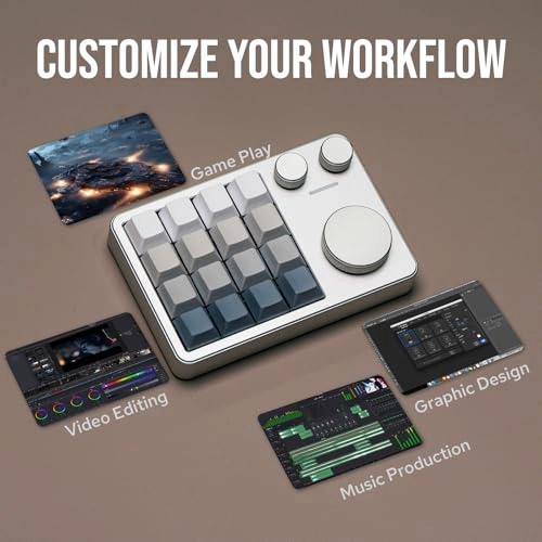 Cybrix 16 - 16 Keys 3 Knobs Hot-Swappable Type-C Wired