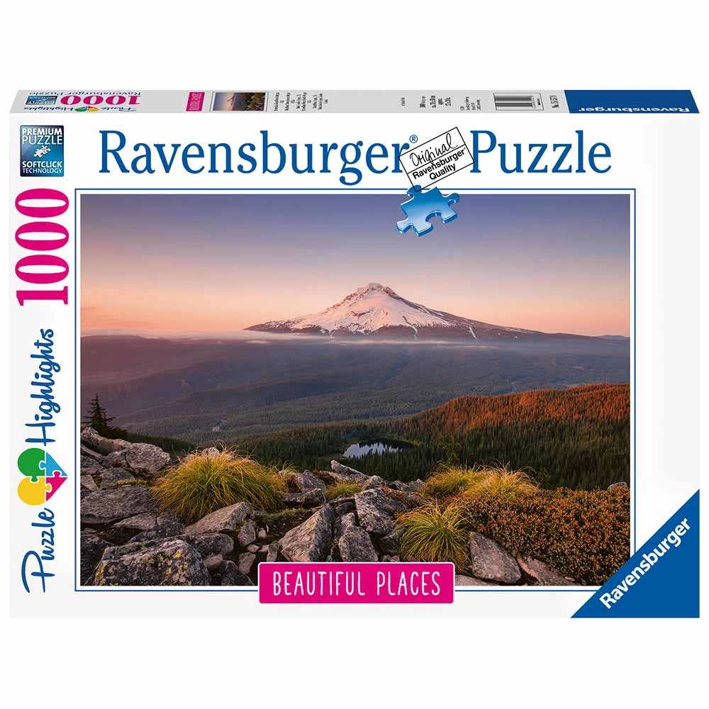 Stratovulkan Mount Hood Puzzle (EM-15157-8) - 1000 pcs