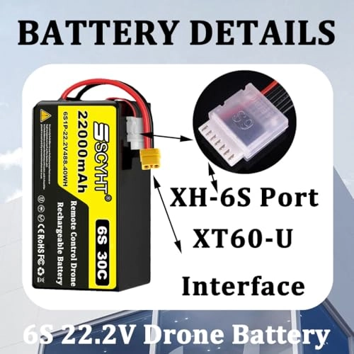 Lipo Battery 6S - 22.2V 22000mAh 30C