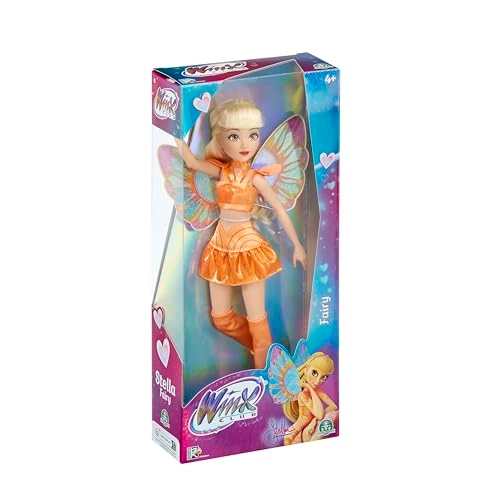 Stella Fairy Doll - Glitter Wings Articulated Joints Ages 4+