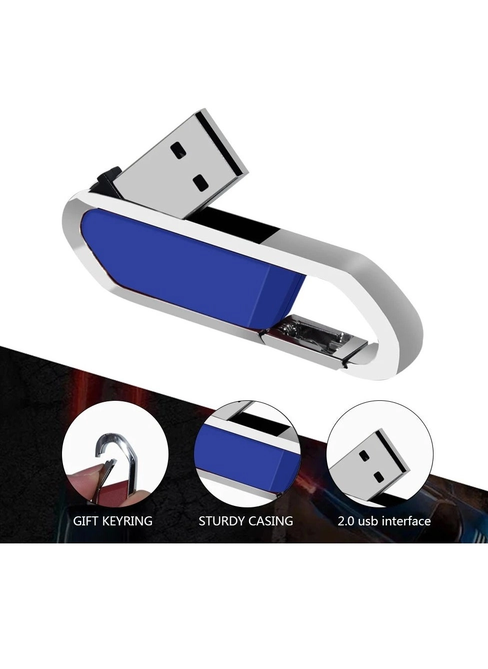 Metal Flash Drive - USB 2.0 16GB
