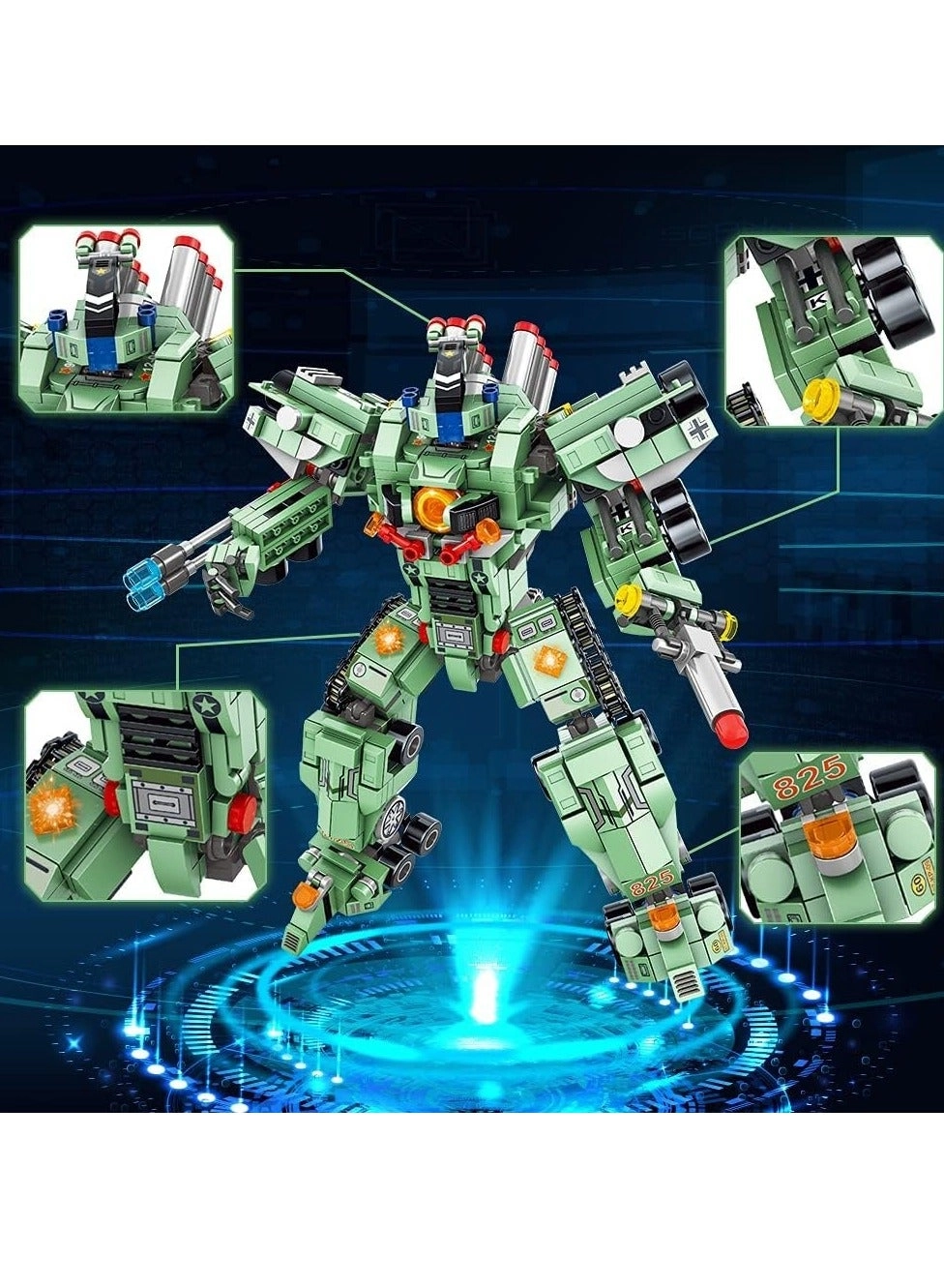 Robot Building Kit - 5-in-1 832PCS