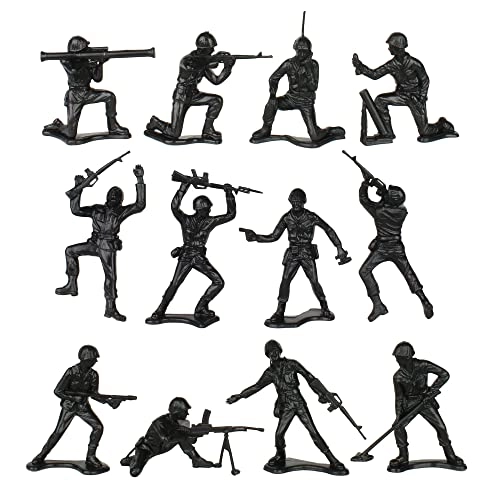 Plastic Army Men - 48 pcs