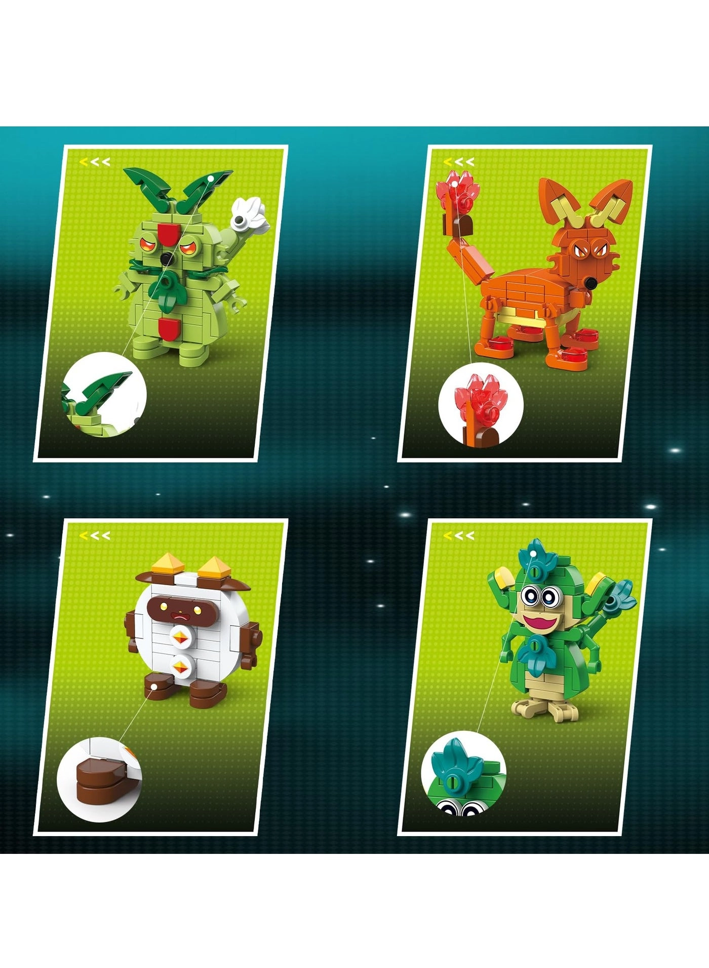 8-in-1 Building Blocks Set - 493 pcs