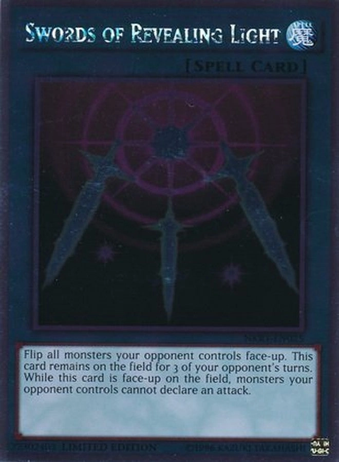 Yu-Gi-Oh! Swords of Revealing Light NKRT-EN025 - 1st Edition Platinum Rare