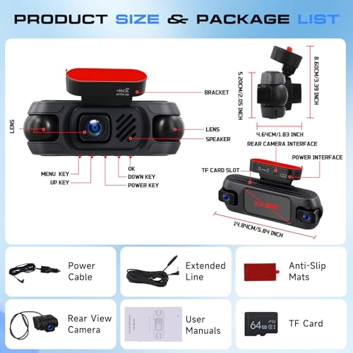4 Channel Dashcam - 2160p