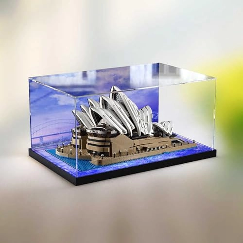 Display Case - 65 x 40 x 30 cm Black Base