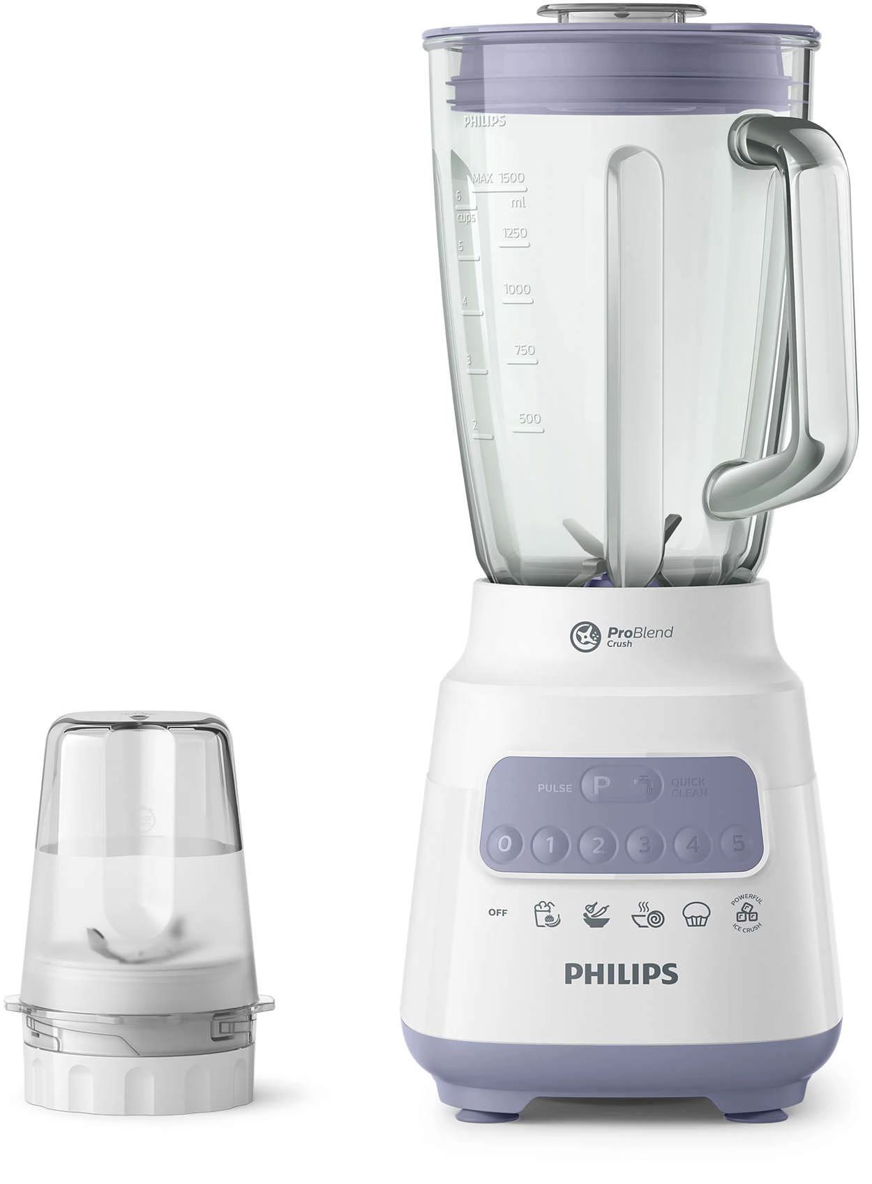 Series 5000 Blender Core - ProBlend Crush Technology 5 speed settings HR2222