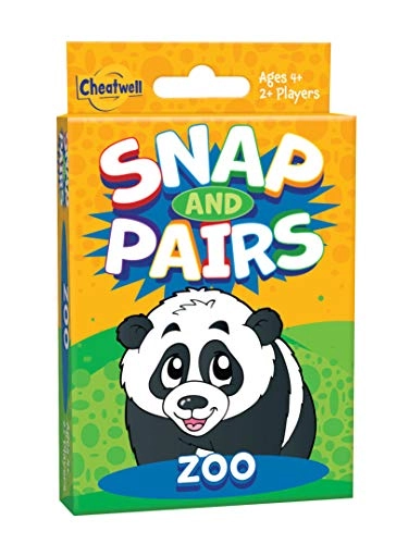 Snap + Pairs - Zoo Card Game