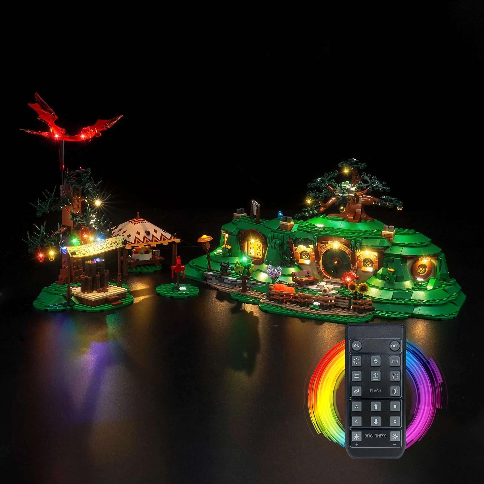 BrickBling Remote Control Light Kit - 10354 LED