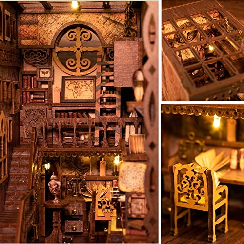 3D Wooden Book Stand Puzzle - 1：24