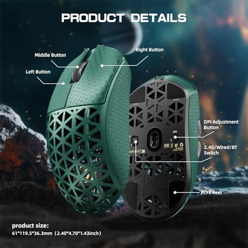 M5 Ultra Gaming Mouse - Wireless