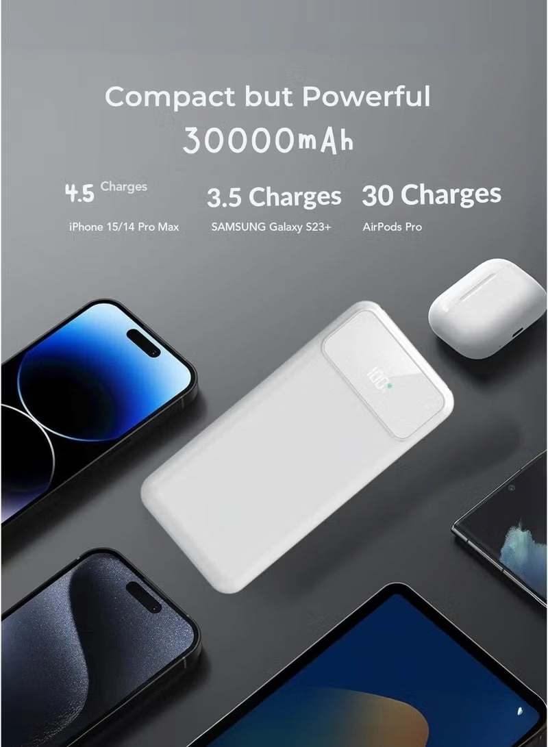 N-32 - 30000mAh 22.5W Fast charging 4 USB 2 Type-C