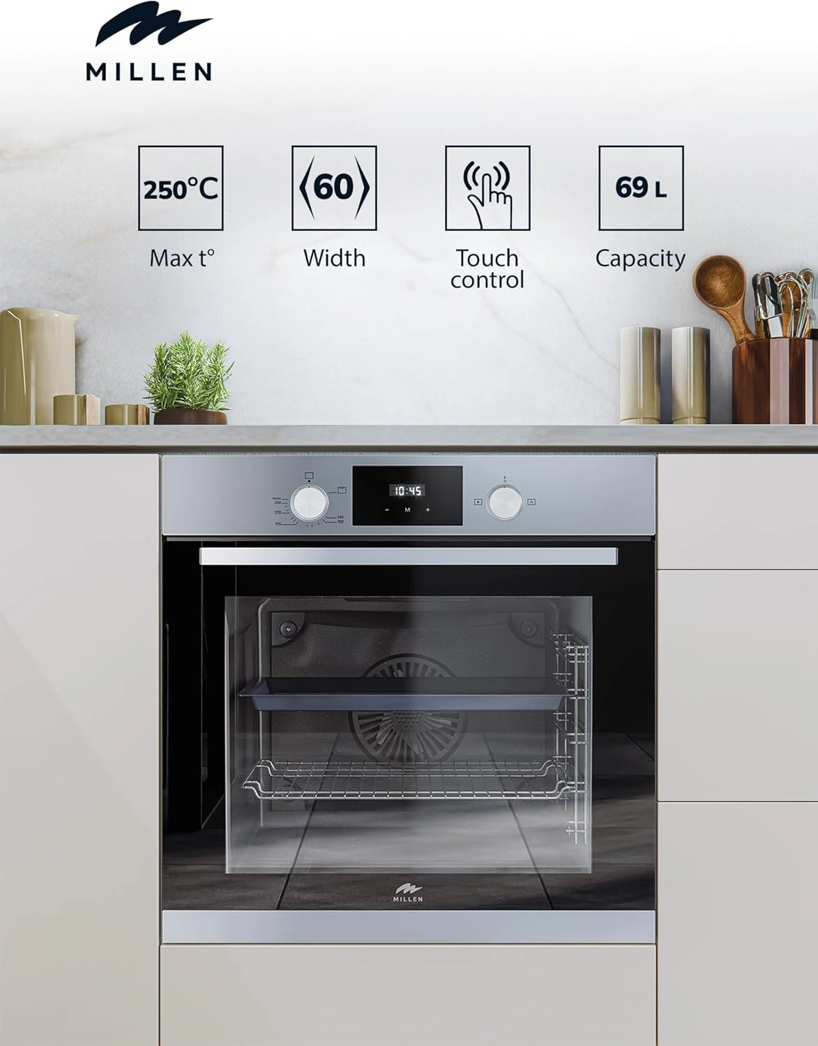 MGO 602 IX 60cm Built-In Gas Oven