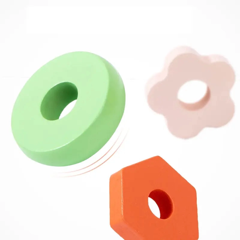 4 Coloumn Tower And Magnetic Fishing Game - 3 +