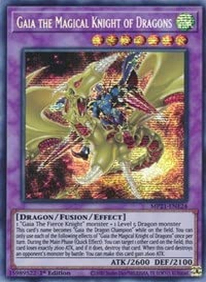 Yu-Gi-Oh! Gaia The Magical Knight of Dragons MP21-EN124 - 1st Edition