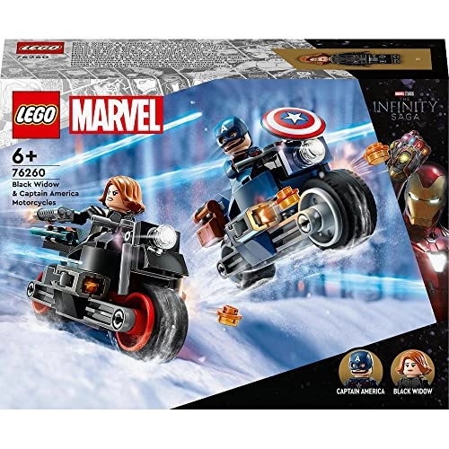 Marvel Black Widow & Captain America Motorcycles (76260)