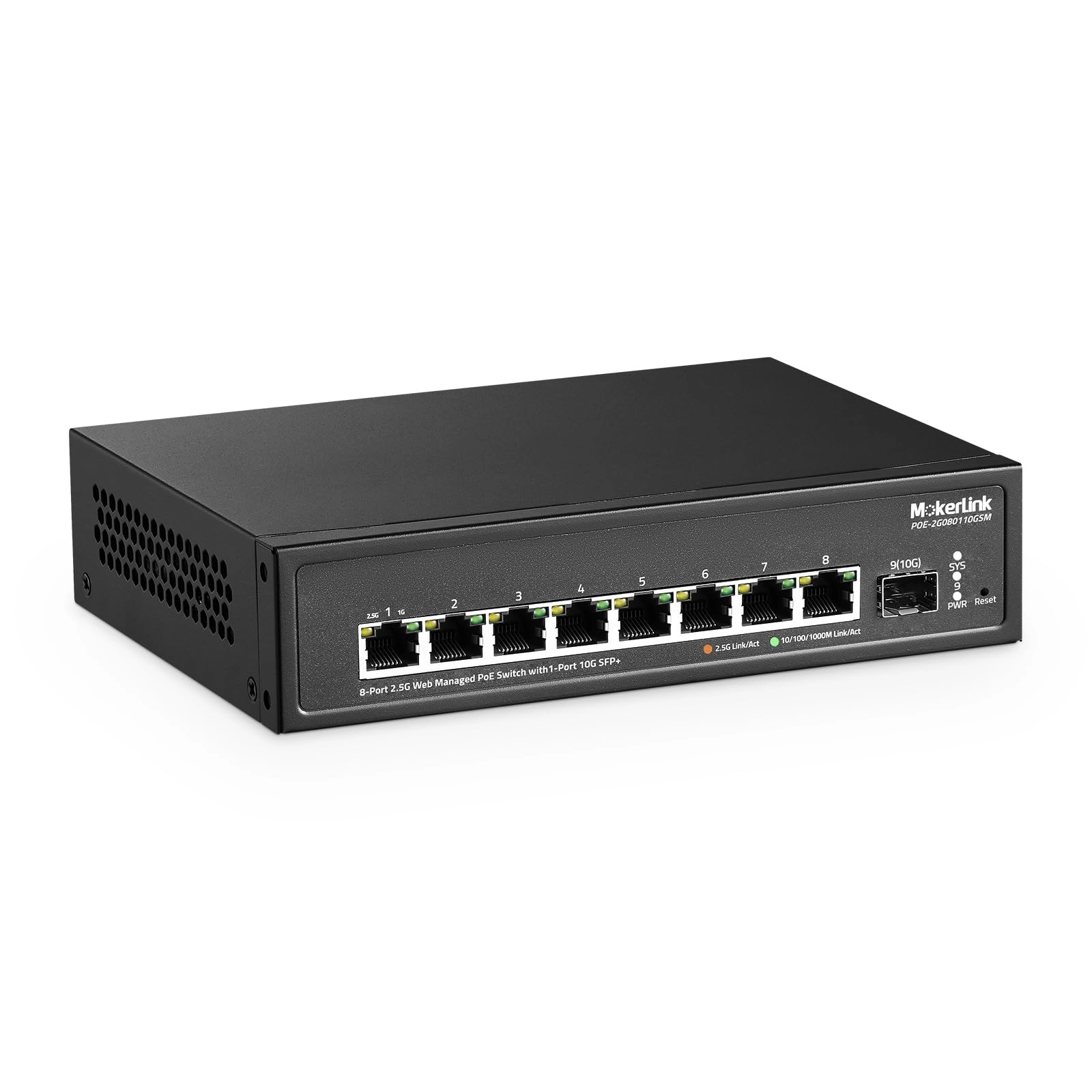 8x2.5G POE 8-ports