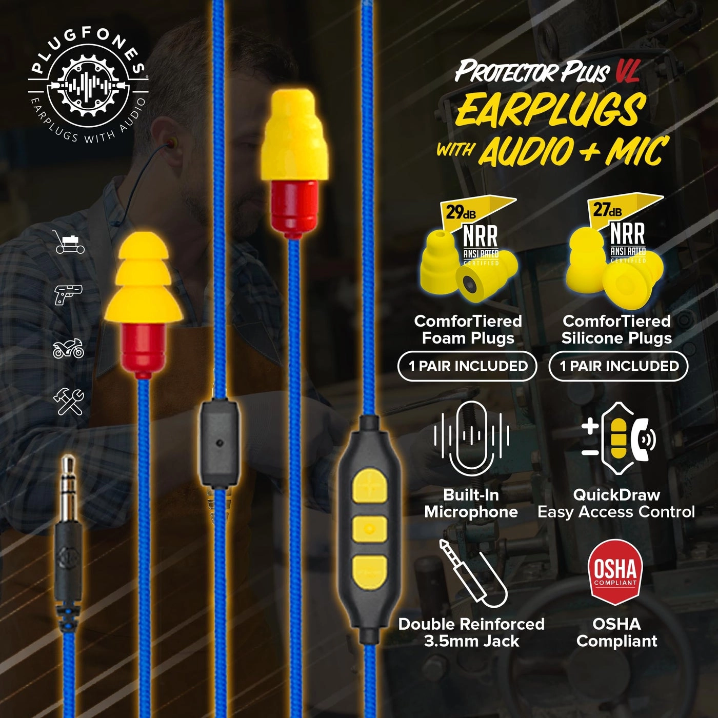 Protector Plus - in-Ear Noise Reduction