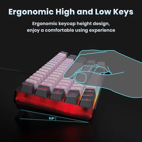 65% Gaming Keyboard - Wired