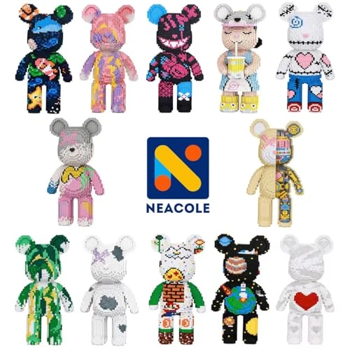 Bear Building Blocks - Graffiti bear 7220 pcs