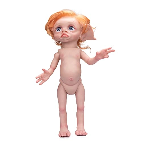 Reborn Fairy Elf Doll - 17 Inch Silicone Blue Eyes