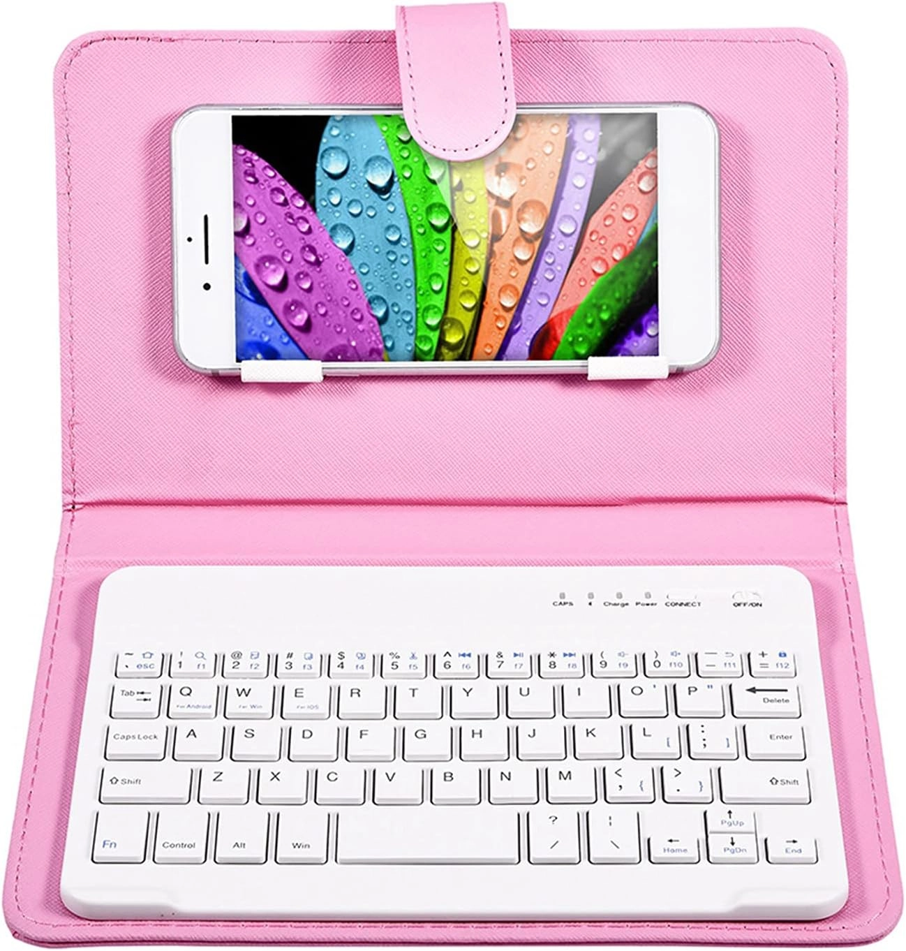 Universal 2 in 1 Wireless Bluetooth Keyboard Flip Case - English