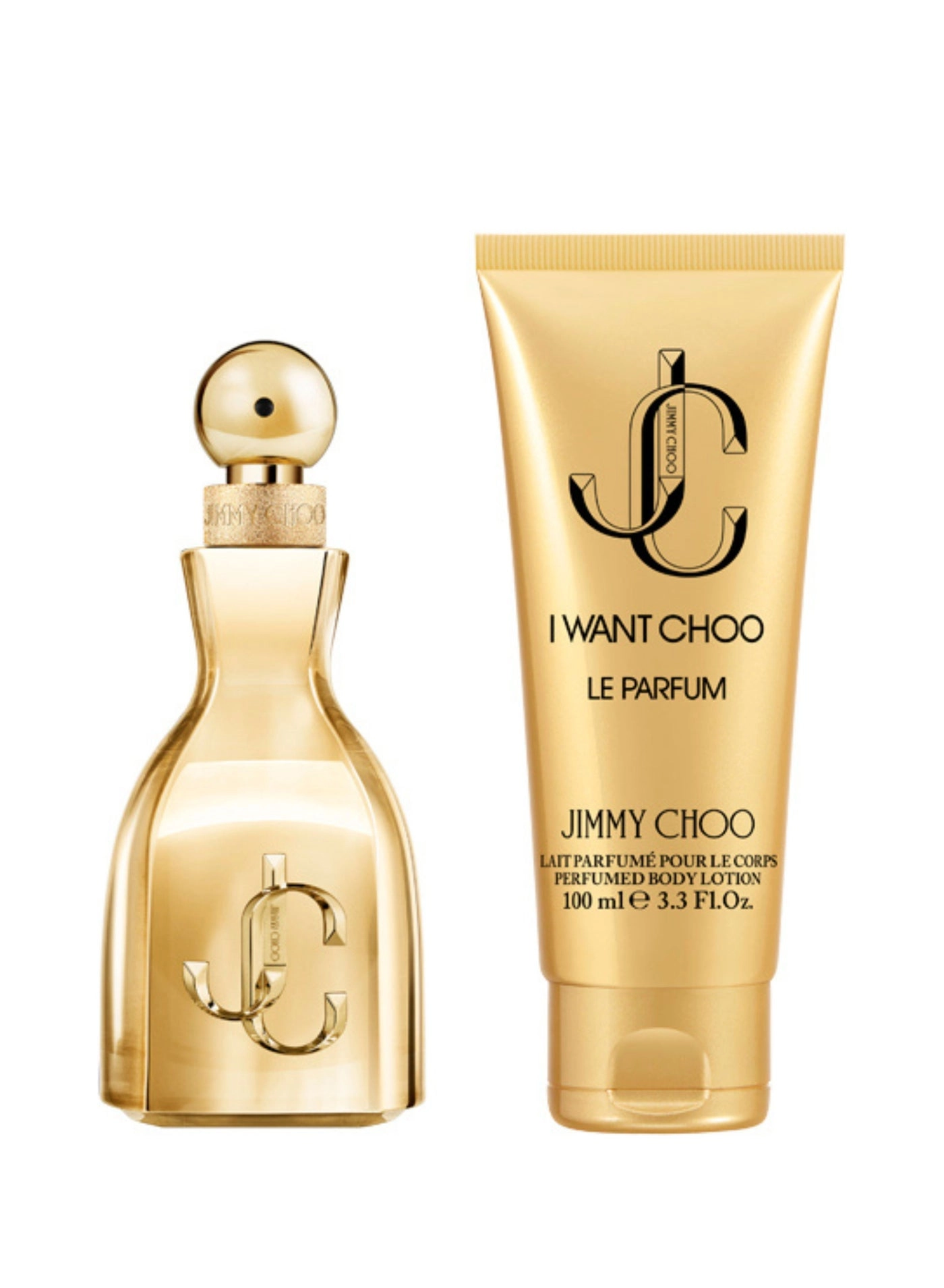 I Want Choo Parfum - 60ml + I Want Choo Perfumed Body Lotion - 100ml