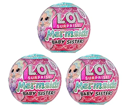 Mermaids Baby Sisters - Color Change Tail 8 Dolls Ages 4+