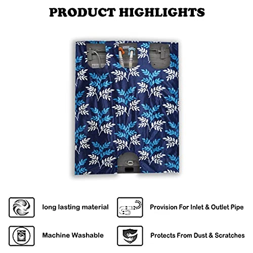 Front Load Washing Machine Cover - Washable Dustproof 23x23x33