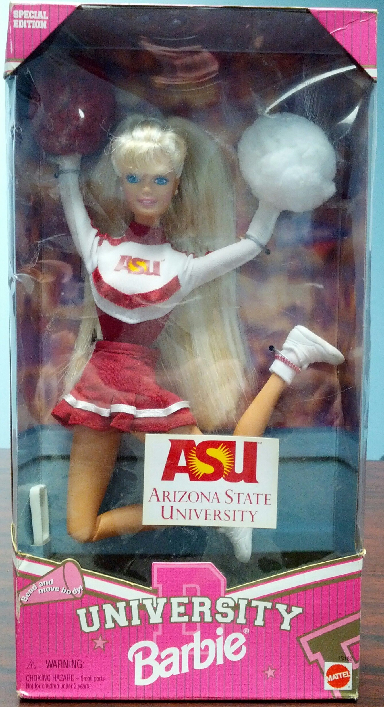 Barbie Arizona State University Cheerleader - Poseable Includes Accessories Ages 36+