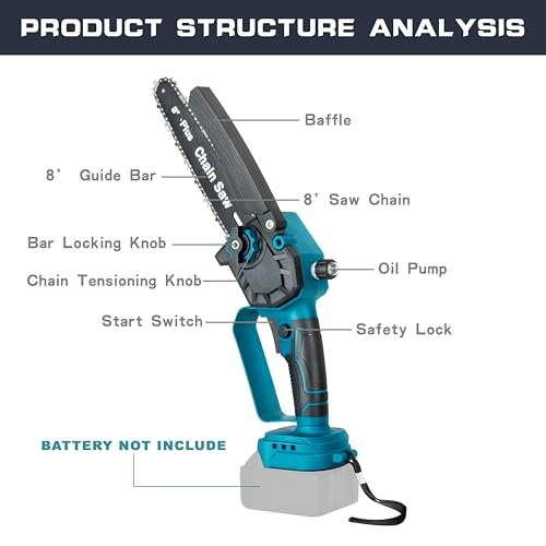 Mini Chainsaw - 600 Watts