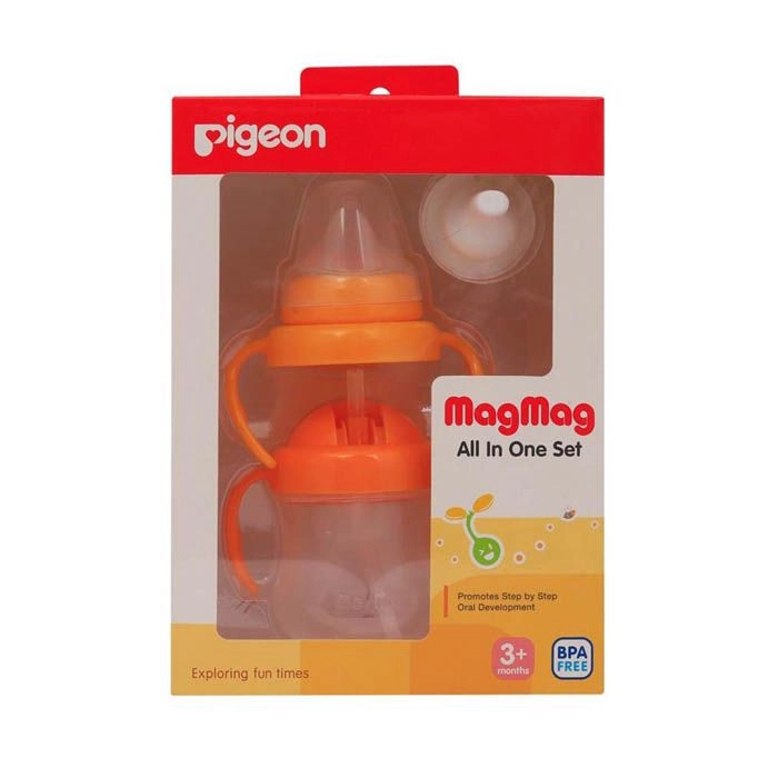 Pigeon Mag Mag Cup - Peristaltic PLUS M BPA Free Set