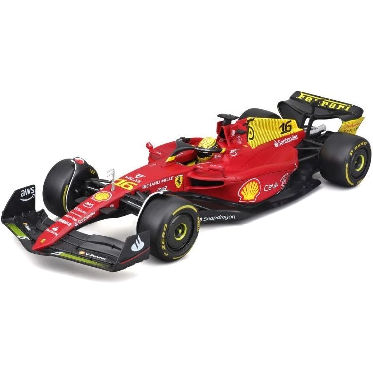 BBURAGO Ferrari F1-75 Charles Leclerc #16 2022 - Metal - 1:18